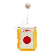 Japan Flag Mini Banner / Japan Flag / Double Sided Mini Japan Car Window Flag