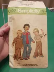 Pattern SIMPLICITY 6122 1973 Vintage UNCUT
