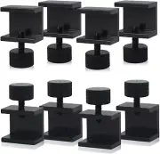 8PCS 3D Printer Glass Bed Clips, 3D Printer Lattice Glass Fixing Clamp, Hot Bed