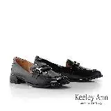 在飛比找遠傳friDay購物優惠-Keeley Ann漆皮方扣樂福鞋(黑色375772410-