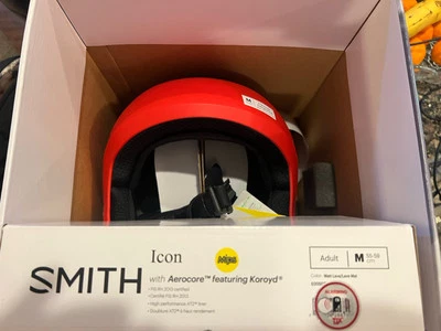 Smith Icon MIPS Adult Helmet Medium Matte Lava New In Packaging