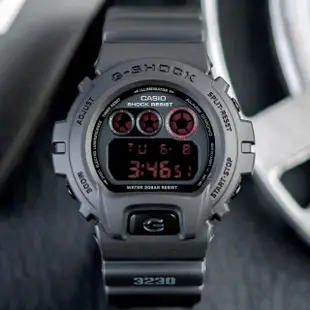 【CASIO 卡西歐】G-SHOCK 軍事風格強悍運動腕錶(黑-DW-6900MS-1)