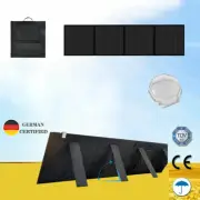 12V 380W Folding Solar Mat Mono Black Flexible Solar Panel Blanket Kit Charging