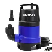 1HP Submersible Sump Pump, 3434 GPH High Flow Utility Pump for Clean/Dirty Wa...