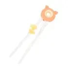 Kids Training Chopsticks Learning Chopsticks Helper Toddler Chopsticks Orange