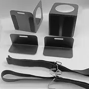 GUOMIS Car Boot Divider for Cars, Boot Velcro Fixation, Boot Divider, Suitable for Cars, SUVs, Estate Boot Limiters, Fixed (Pack of 6)