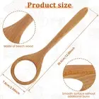 12 Inches Dough Whisk Wood Sourdough Whisk Practical Bread Whisk qiLMN