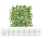 Artificial Plants Leaves Fence Privacy Screen Expandable Retractable Simulation.