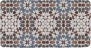 Moroccan Pattern Kids Travel Bed Sheet Washable Cot Sheet for Floor Bed Toddler for Small Spaces Travel Mattress 50'' x 25'' (Sheet,Bed Not Included)