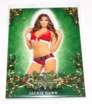2014 Benchwarmer JACKIE DAWN Holiday #20 Gold Foil Variant/15 PLAYBOY Cybergirl