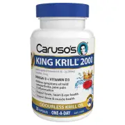Carusos King Krill 2000mg | 30 capsules