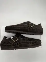 Kith for Birkenstock London Braided Shearling Mocha Brown Size EU 42 / 9 US