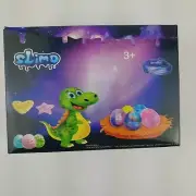 Soft Egg Slime Clear Colorful Crystal Slime Stress Relief Toy (6 Pack)