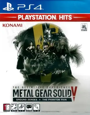 【全新未拆】PS4 潛龍諜影5 終極體驗 年度版合輯 原爆點 + 幻痛 METAL GEAR SOLID 5 V 中文版