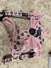Sassy Woof Disney Minnie Mouse Dog Harness Leash Collar Medium