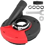Angle Grinder Dust Shroud Dust-Proof Grinder Dust Guard Easy Installation Durable Grinding Machine Dust Cover Angle Grinder Accessories for 5 Inch Angle Grinder PoUYWH