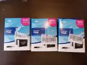 3 NEW PACKS OF INKJET CARTRIDGES FOR EPSON T125 PRINTER, BLACK INK,