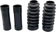 Motorcycle Front Shock Covers Motorcycle Front Fork Boot Slider Shock Absorber Cover Gaiter Fit for Honda Rebel CMX500 CMX300 CMX500 300 2017-2024 Motorcycle Fork Cover Gaiters(Full Set(2017-2019))