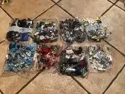 LEGO BAGGIES FROM LEGO ! Eight 8 BAGS - All New Genuine Lego Pieces