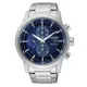 CITIZEN 星辰 CA0610-52L 時尚光動能計時腕錶 /藍面 41mm