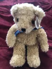 New Baby Curly Ty Bear W Bow! 1992 Ty Plush Collectible! Brand New Collectible!