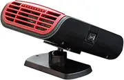 ULTECHNOVO 12 Car Heater Conditioner Defogger Auto Mug Vehicle Cooler Windshield Defroster Extender Cooling Ac Vent Warmer Unit Compressor Rechargeable Hot Water Bottle para Fully Abs Black