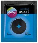 10 pcs Original Godrej Natural Black Expert Powder Hair Color No ammonia 1 brush