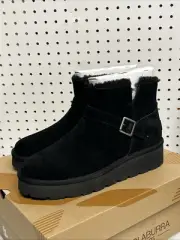 koolaburra by ugg Women’s Kelissa Mini Black 10M Boots Side Zip