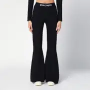 [Palm Angels] Black lurex viscose blend trousers XS Black