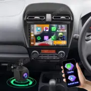 For Mitsubishi Mirage 2012-19 Car Stereo Head Unit Carplay DSP GPS RDS Android13