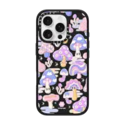 iPhone 16 Pro Impact Case MagSafe Compatible Mushroom Pattern