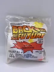 NEW Sealed McDonald's Back to the Future Verne’s Junkmobile Happy Meal Toy Book