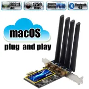 FV-T919 PCIE WiFi Adapter BCM94360CD WiFi Bluetooth Card for Hackintosh Windows