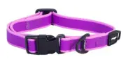Rogz Classic Amphibian Collar [Colour: Purple] [Breed Size: Large]