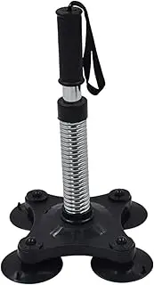 Forearm Strength Trainer - Hand Exercise Machine, Arm Curl Grip | Anti Skid Foam Handle Wrist Pump Device, Four Suction Cups for Athletes, Gym Buffs, Bodybuilding, Men’s Muscle Training System