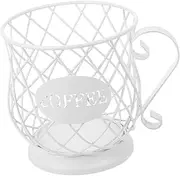 CATIEBYE Coffee Holder Cup Coffee Capsule Organizer for Kitchen Bar Space Saving Mug Shape Storage for Various