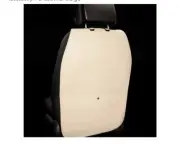Kick Mat Car Seat Back Protector, Waterproof, Beige Color