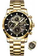 Men Watches Automatic Mechanical Watch Male-Gold