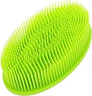 SWOOMEY Baby Bath Essential Soft Silicone Baby Hair Brush Newborn Scalp Brush for Cradle Cap Bath Scrubber for Toddlers