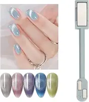 Nail Polish Magnet - cat eyes Magnet Stick, Nail Polish Magnet Stick | Nail Polish Magnet Wand, Nail Design Tools, nail arts Accessories for Magic nail arts, Nail Polish Gradient Designs
