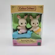 Sylvanian Families Calico Critters HOPSCOTCH RABBIT Twins Epoch