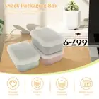 3 Pcs Silicone Snack Containers for Kids Leak Proof Toddler Snack weTMn