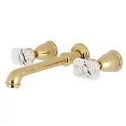 Kingston Brass KS702.KRL Krystal Onyx Wall Mounted Roman Tub - Brass