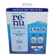 Renu Contact Lens Solution Advanced Formula Multipurpose Exp 04/2026