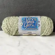 I Love This Yarn! Print Super Soft Acrylic Yarn - 1 Skein Color Sage Advice #884