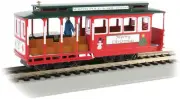 Bachmann Christmas North Pole Cable Car w/ Grip Man - HO Scale
