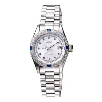 在飛比找Yahoo!奇摩拍賣優惠-可議價 Ogival 愛其華 女 蠔式時尚晶鑽 石英腕錶 (