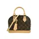 Louis Vuitton 展示品 Monogram Alma BB手提斜背二用包(M53152-咖)