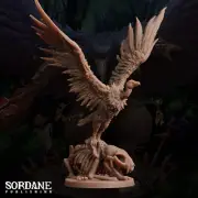 Carcassite Vulture - Pose 1b | Sordane Publishing | D&D Miniature