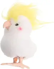 Yardwe Jumping Animal Wind Up Cartoon Animal Shaped Plush for Fun Festival Plaything Safe Design for Parties Playtime Clockwork